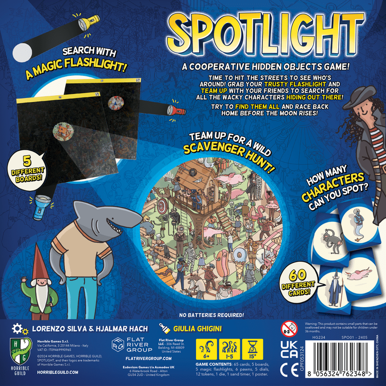 Spotlight back of the box