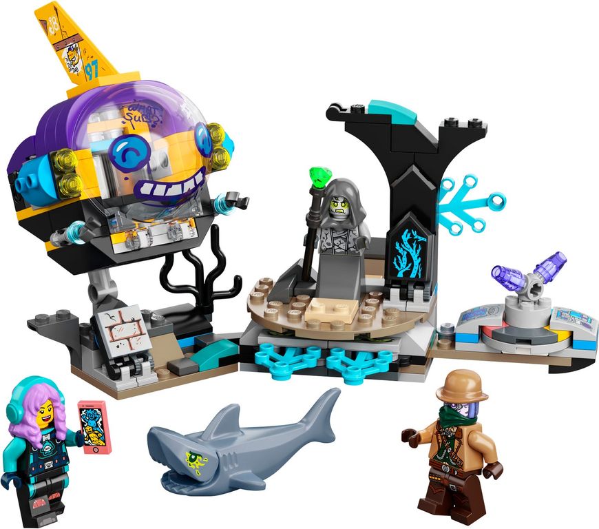 LEGO® Hidden Side Submarino de J. B. partes