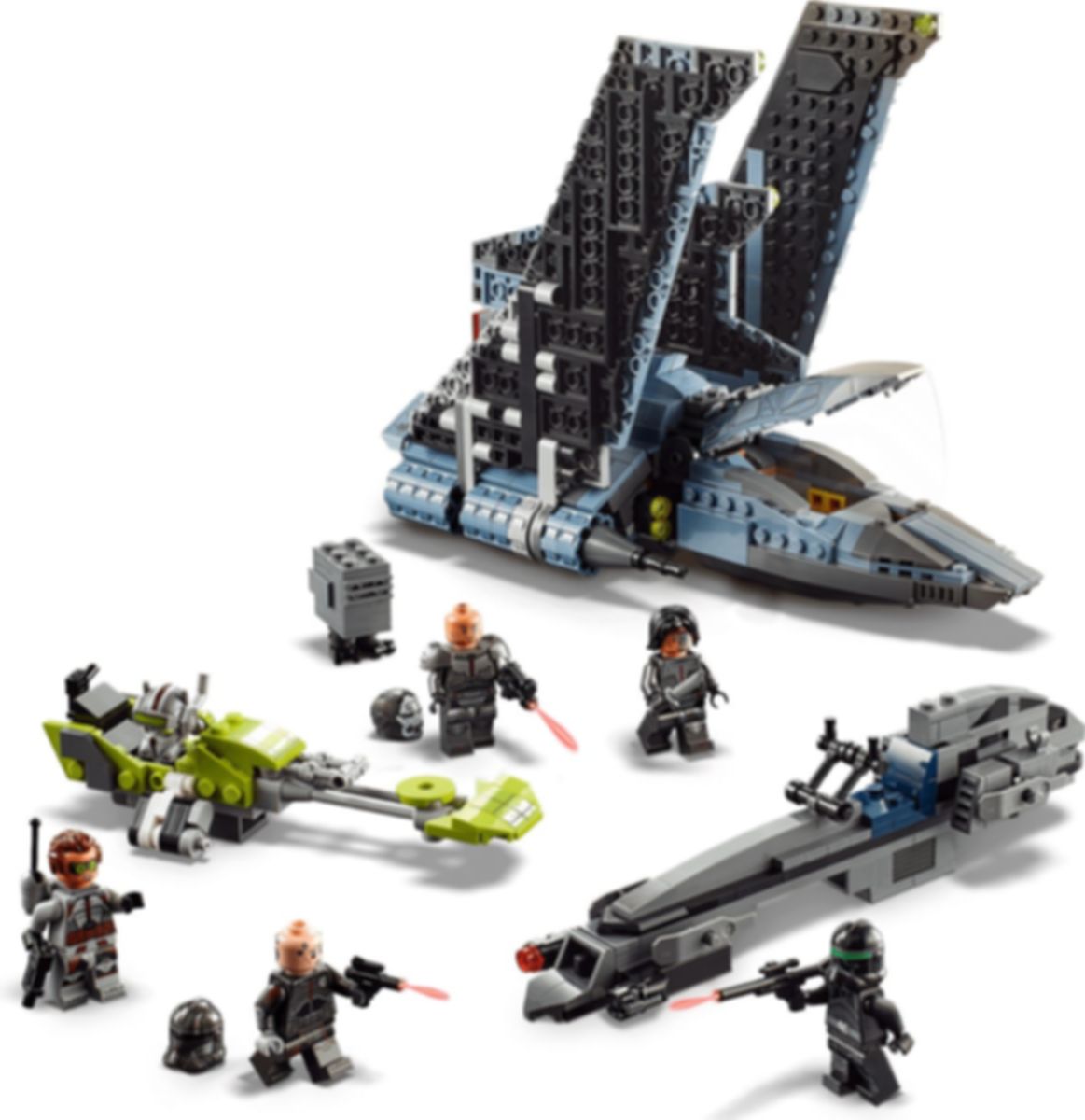 LEGO® Star Wars Angriffsshuttle aus The Bad Batch™ spielablauf