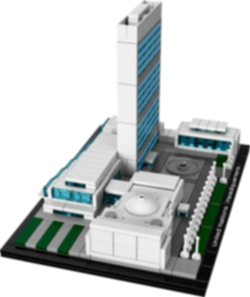 LEGO® Architecture United Nations Headquarters componenti