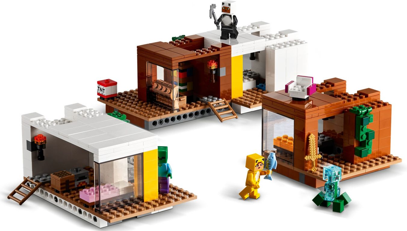 LEGO® Minecraft De moderne boomhut componenten