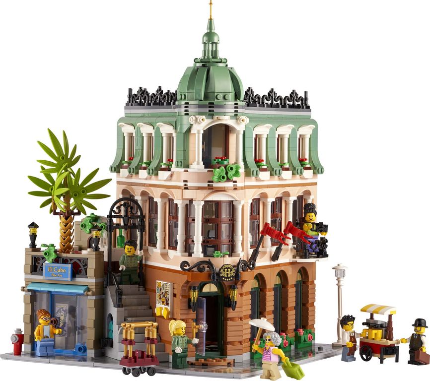 LEGO® Icons L’hôtel-boutique composants