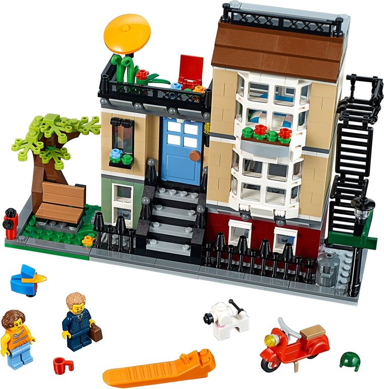 LEGO® Creator Apartamento urbano partes