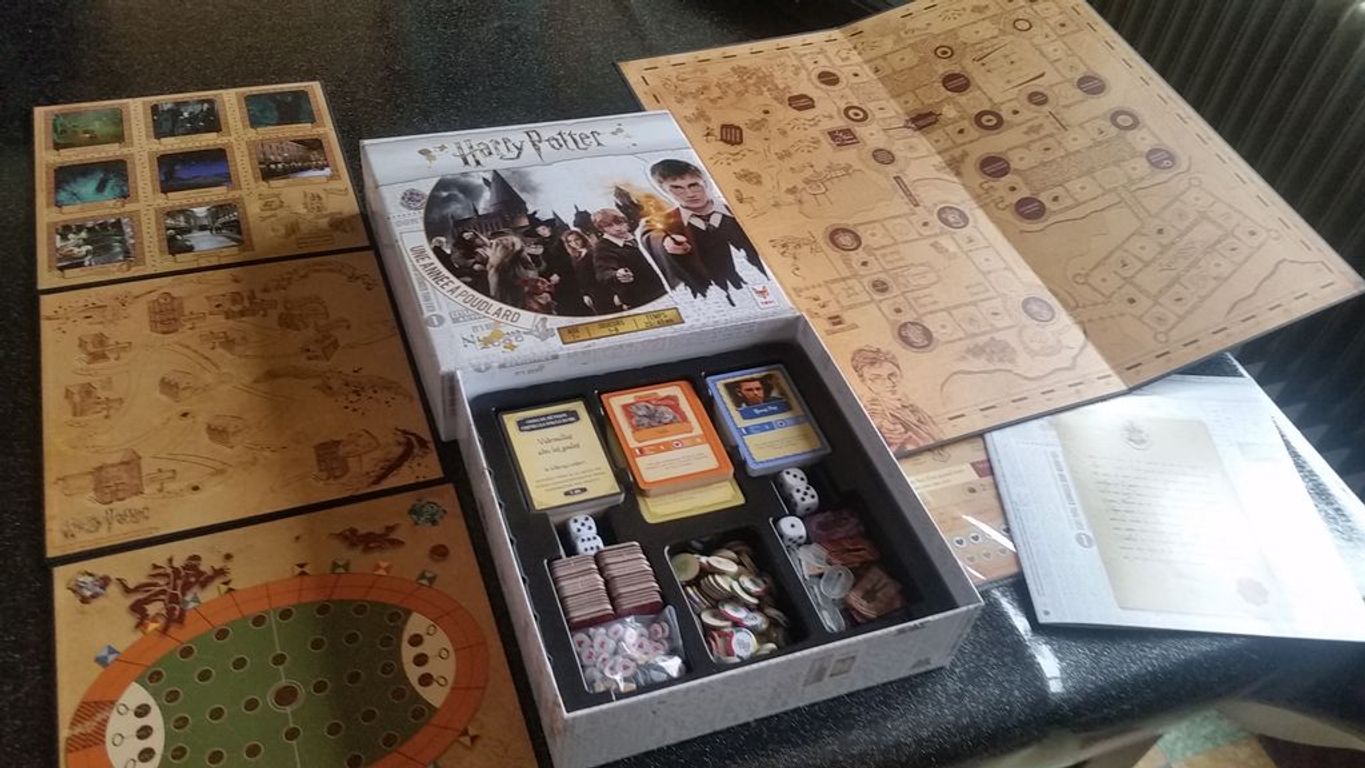 Harry Potter A Year At Hogwarts Board Game