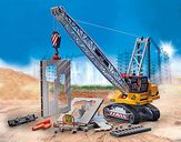 Playmobil® City Action Cable Excavator with Building Section gameplay