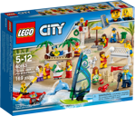 Pack de minifiguras: Diversión en la playa