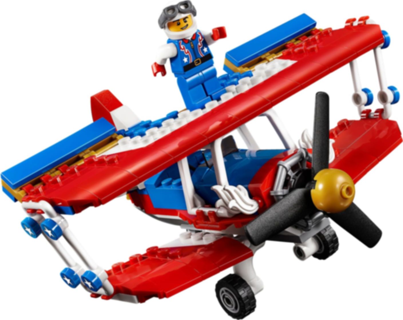 LEGO® Creator Audaz avión acrobático jugabilidad