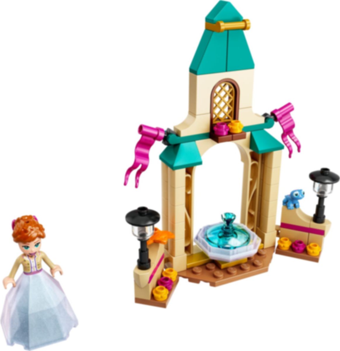LEGO® Disney Anna’s Castle Courtyard components