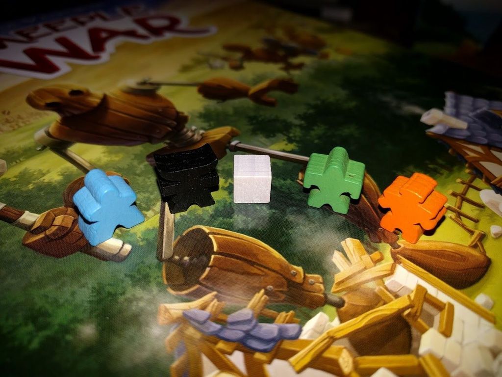 La Guerra dei Meeple componenti