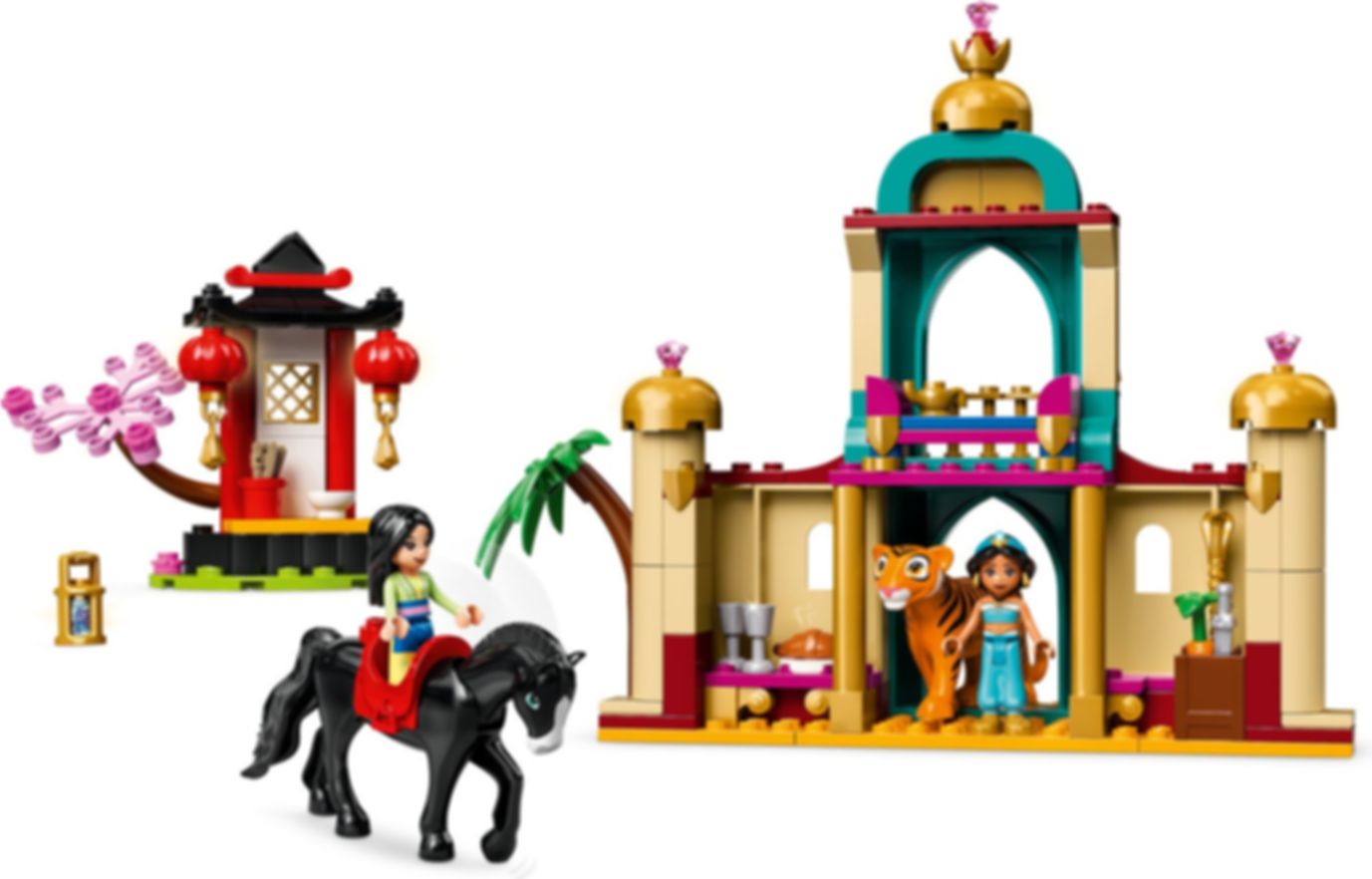 LEGO® Disney Jasmins und Mulans Abenteuer spielablauf