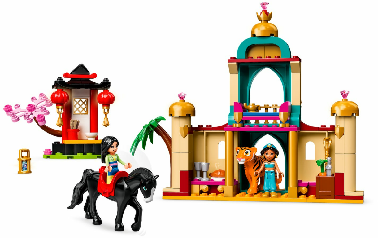 LEGO® Disney Jasmins und Mulans Abenteuer spielablauf