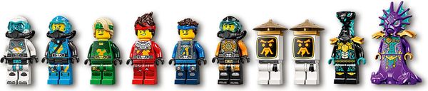 LEGO® Ninjago Hydro Bounty minifigures