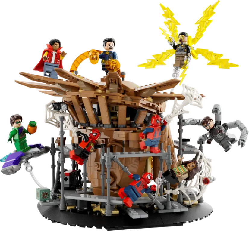 LEGO® Marvel Spider-Mans großer Showdown komponenten