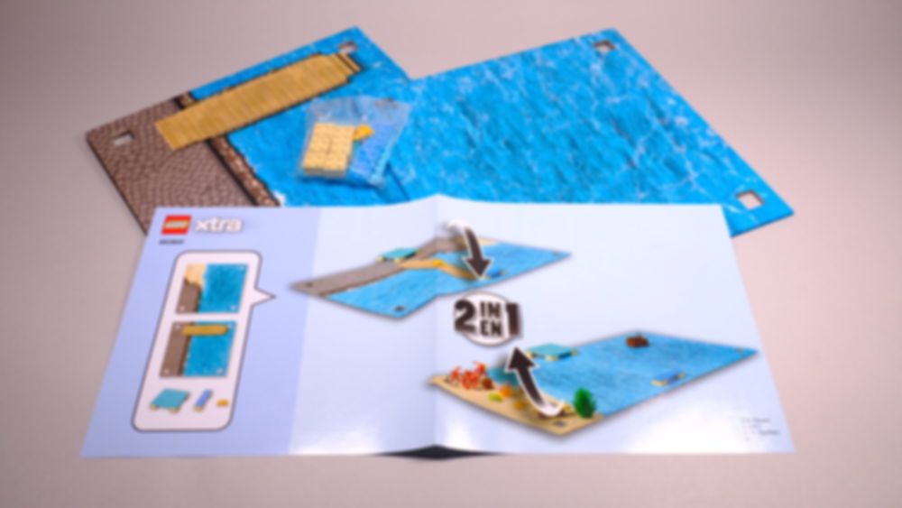 LEGO® Xtra Tapis de jeu « La mer » composants