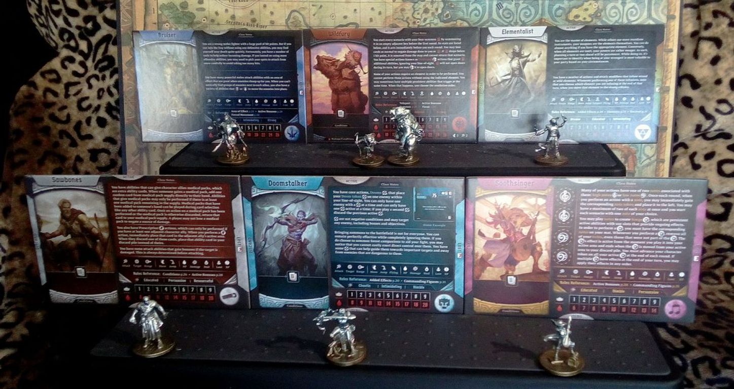 Gloomhaven: Second Edition komponenten