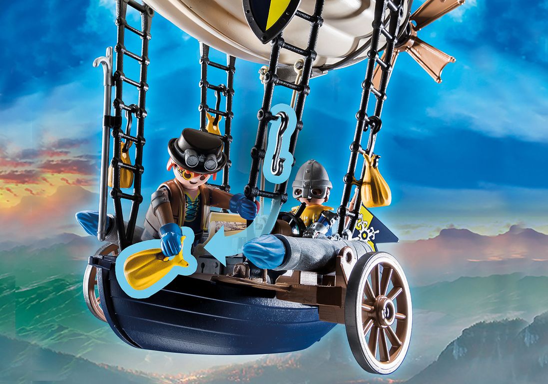 Playmobil® Novelmore Novelmore Knights Airship minifigures