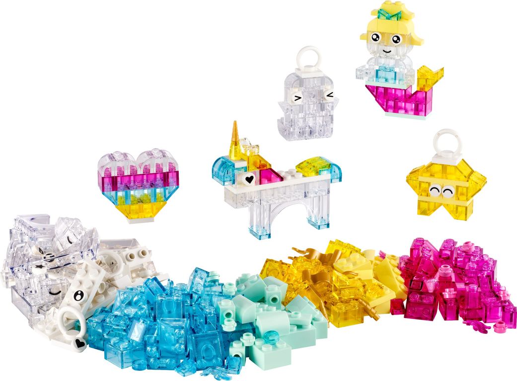 LEGO® Classic Magische transparante doos componenten