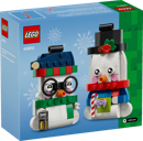 Les bonshommes de neige décoratifs