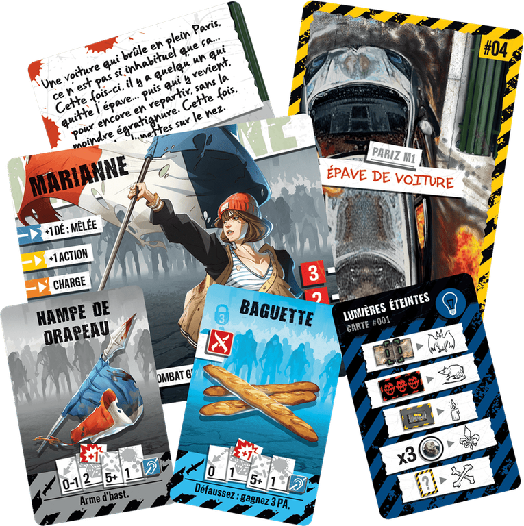 Zombicide (2nd Edition): Pariz partes