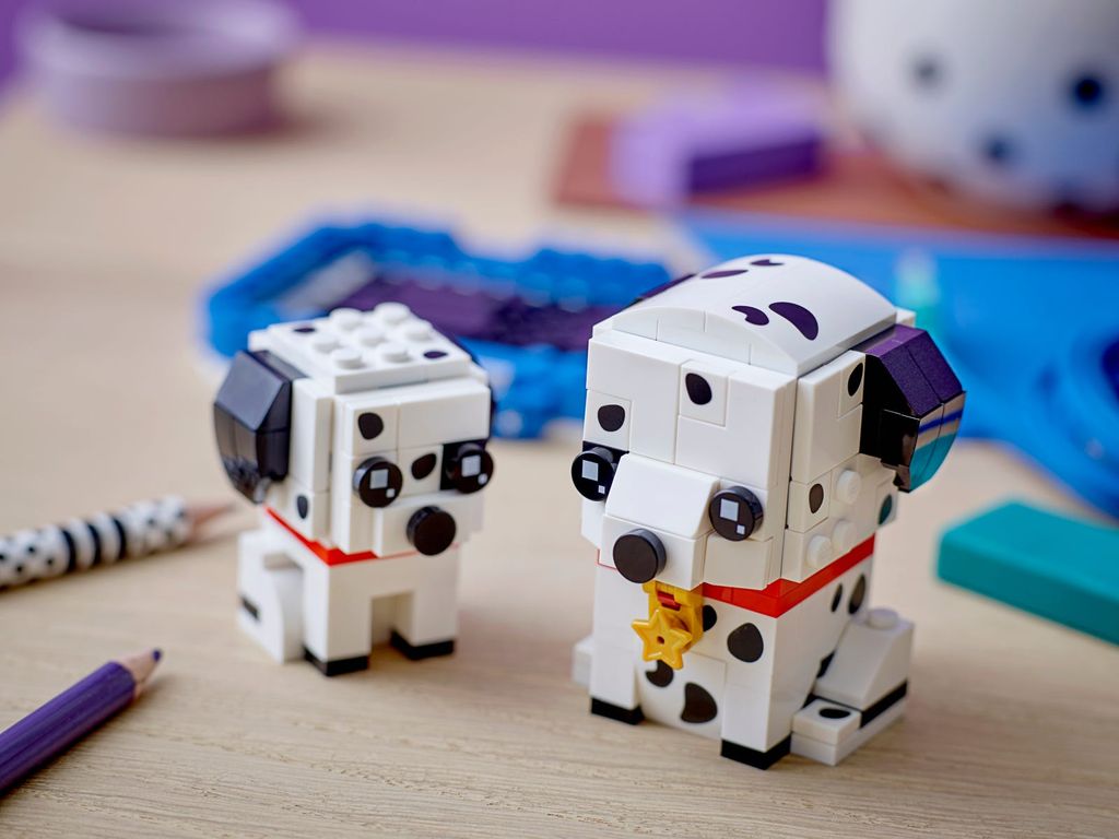 LEGO® BrickHeadz™ Dalmatian gameplay