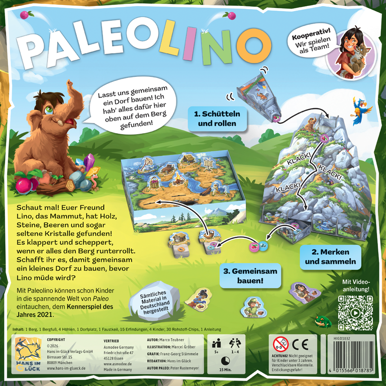 Paleolino rückseite der box