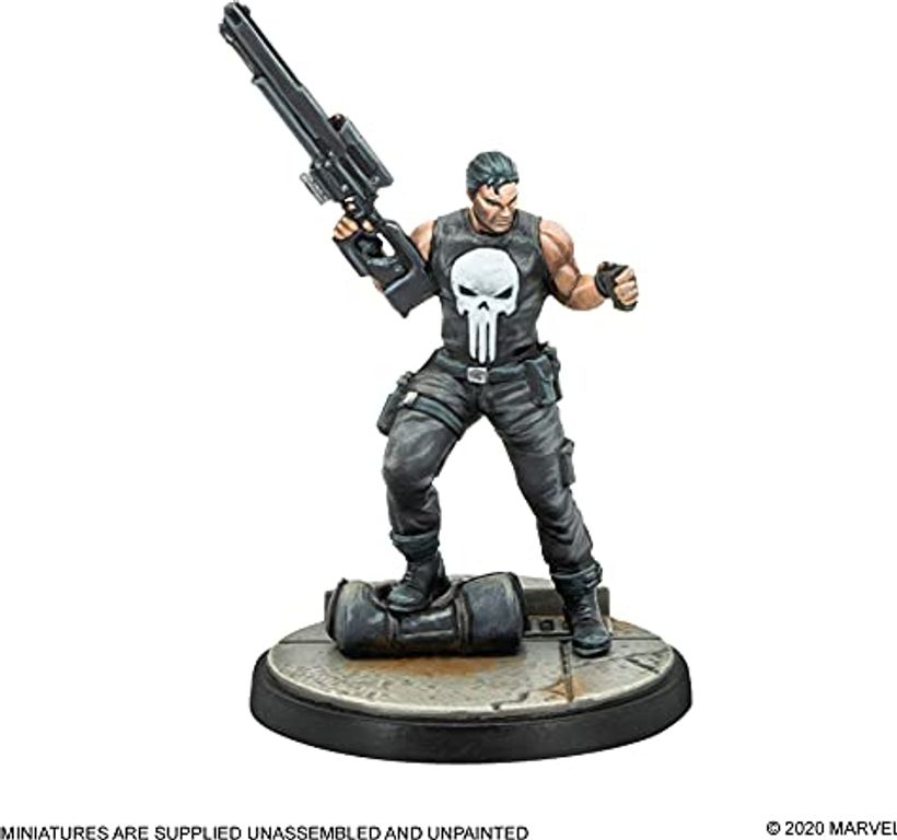 Marvel: Crisis Protocol – Punisher & Taskmaster miniatuur