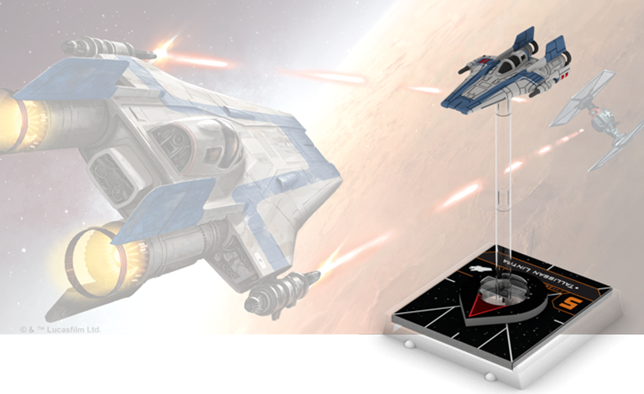 Star Wars: X-Wing (Second Edition) – A-wing RZ-2 miniature