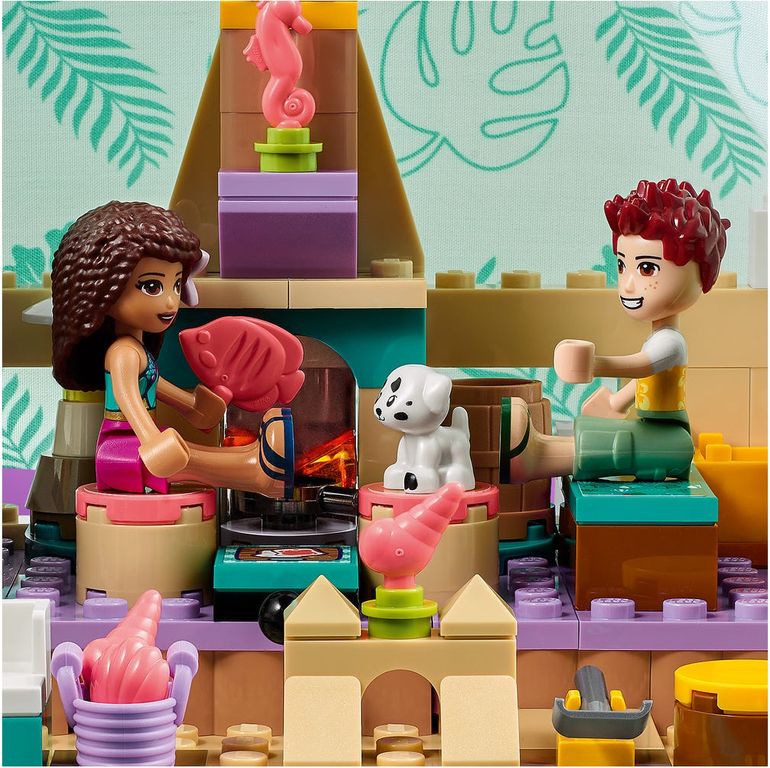 LEGO® Friends Camping glamour à la plage figurines