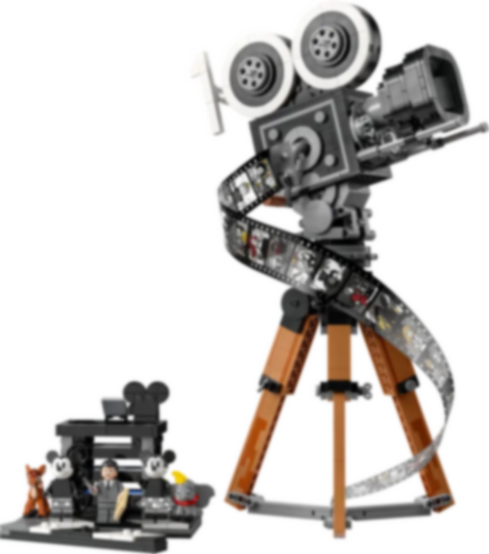 LEGO® Disney Walt Disney eerbetoon – camera componenten