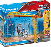 Playmobil® City Action RC Crane with Building Section