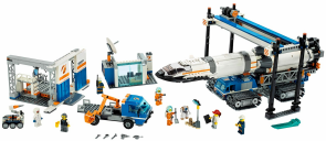 LEGO® City Rocket Assembly & Transport components