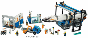 LEGO® City Ensamblaje y Transporte del Cohete partes