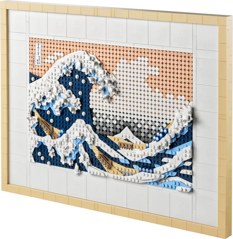 LEGO® Art Hokusai – The Great Wave components