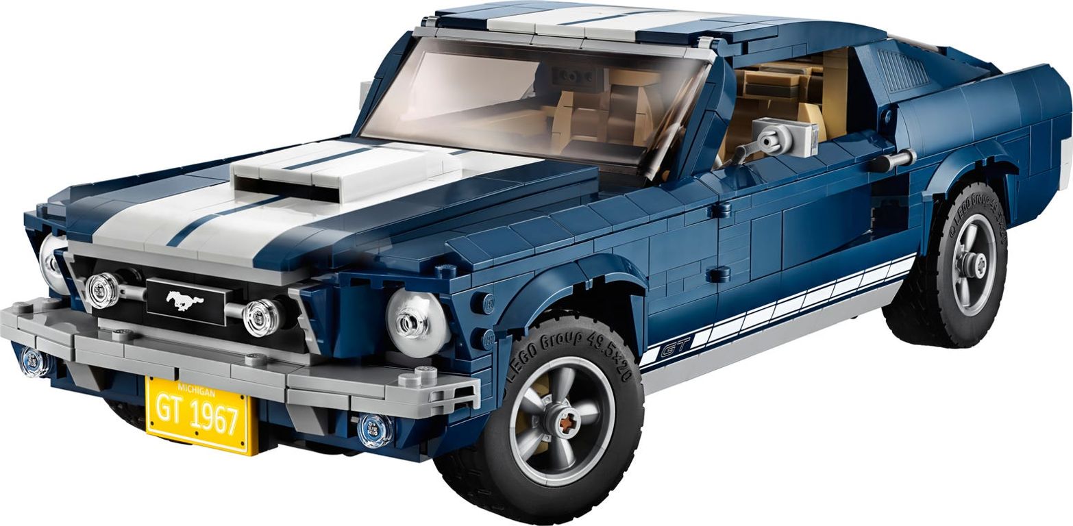 LEGO® Icons Ford Mustang components