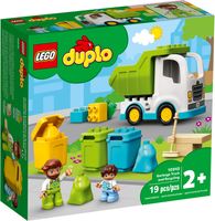 LEGO® DUPLO® Camión de Residuos y Reciclaje