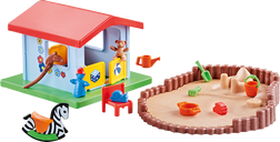Small Play House with Sandpit