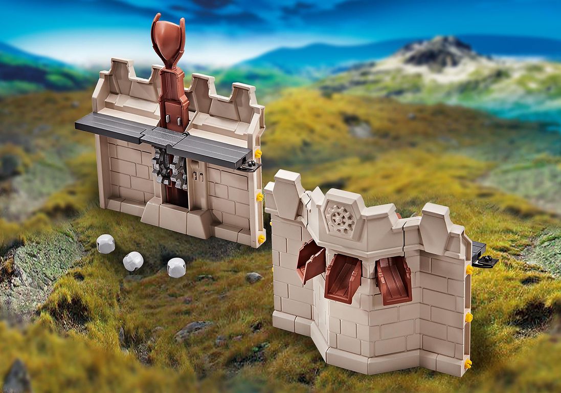 Playmobil® Novelmore Wall extension for Grand Castle of Novelmore components