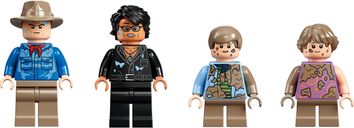 LEGO® Jurassic World T. rex Breakout minifigures