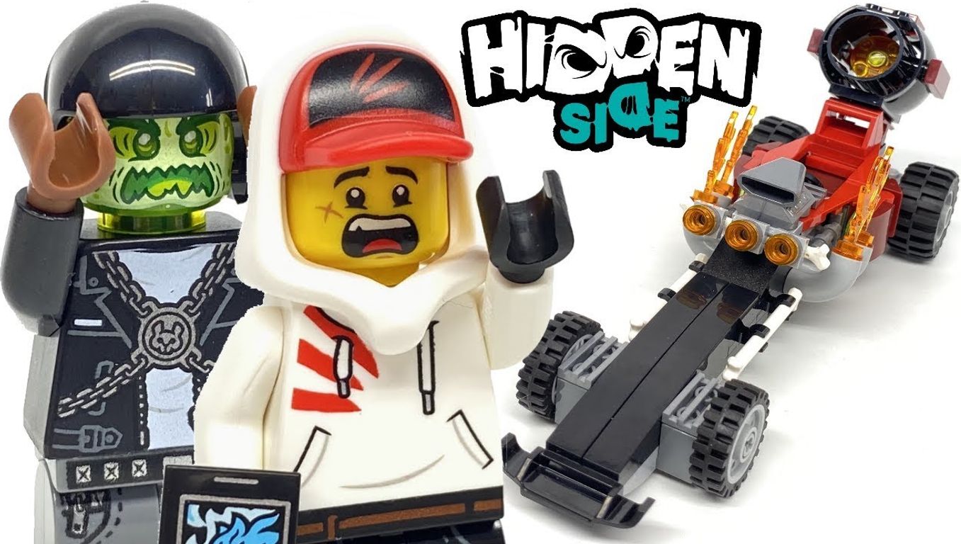 LEGO® Hidden Side Drag Racer figurines