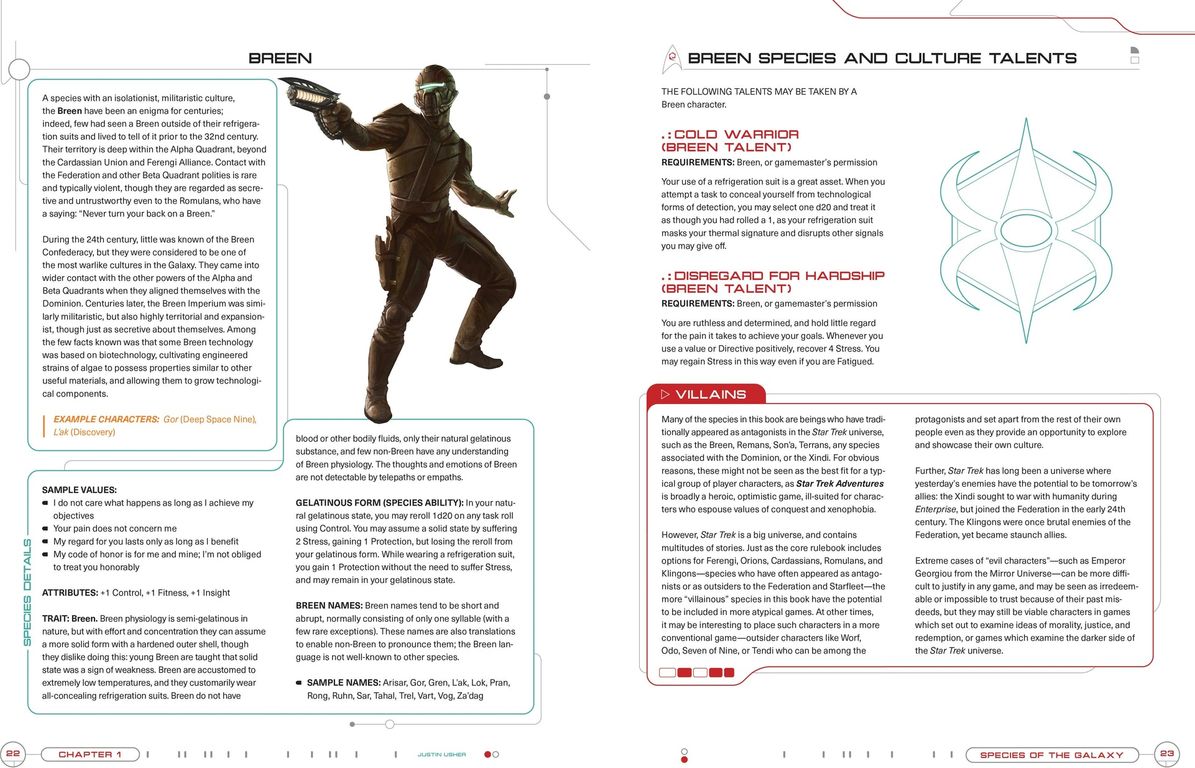 Star Trek Adventures RPG 2nd Edition: Species Sourcebook handleiding