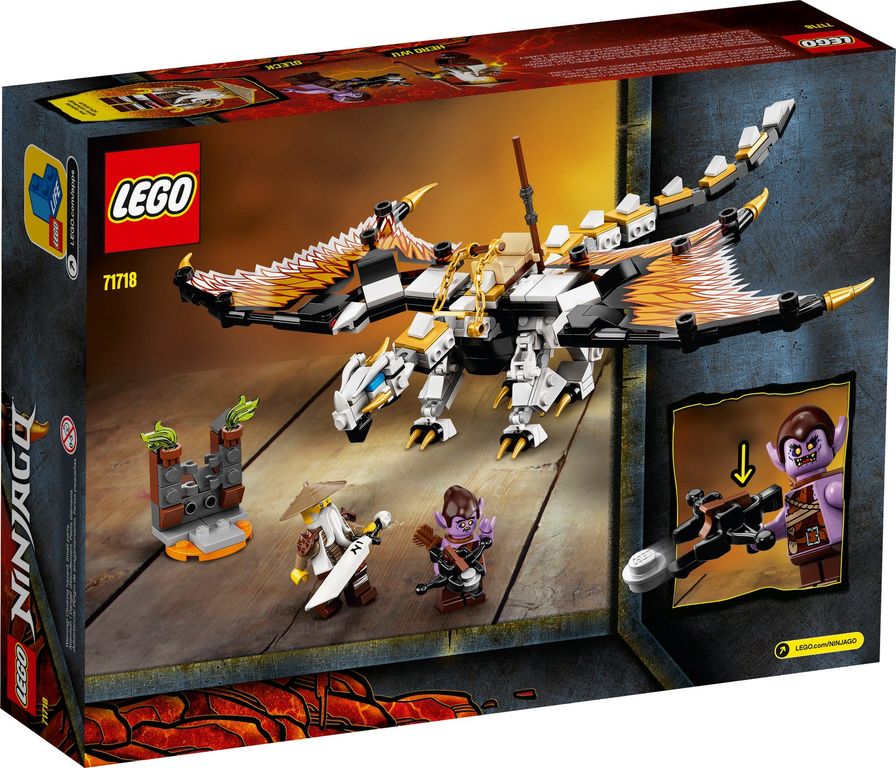 LEGO® Ninjago Wu's Battle Dragon back of the box