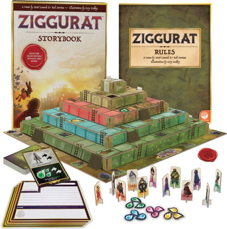 Ziggurat components