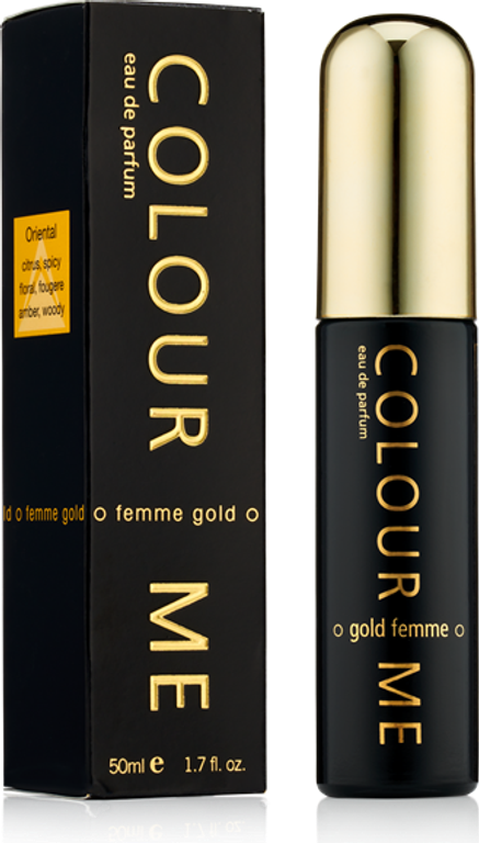 Milton Lloyd Colour Me Gold Femme Eau de parfum doos