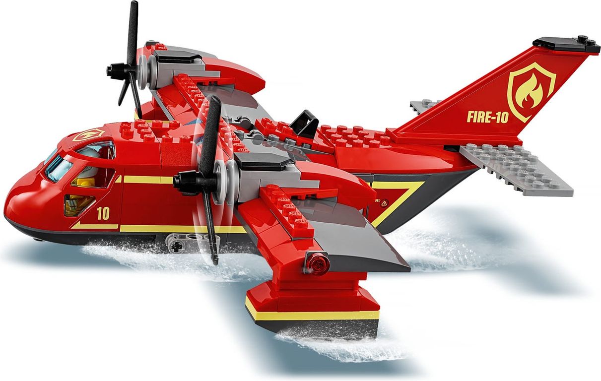 LEGO® City L'avion des pompiers composants