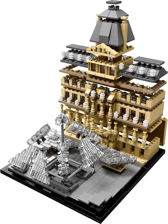 LEGO® Architecture Het Louvre componenten