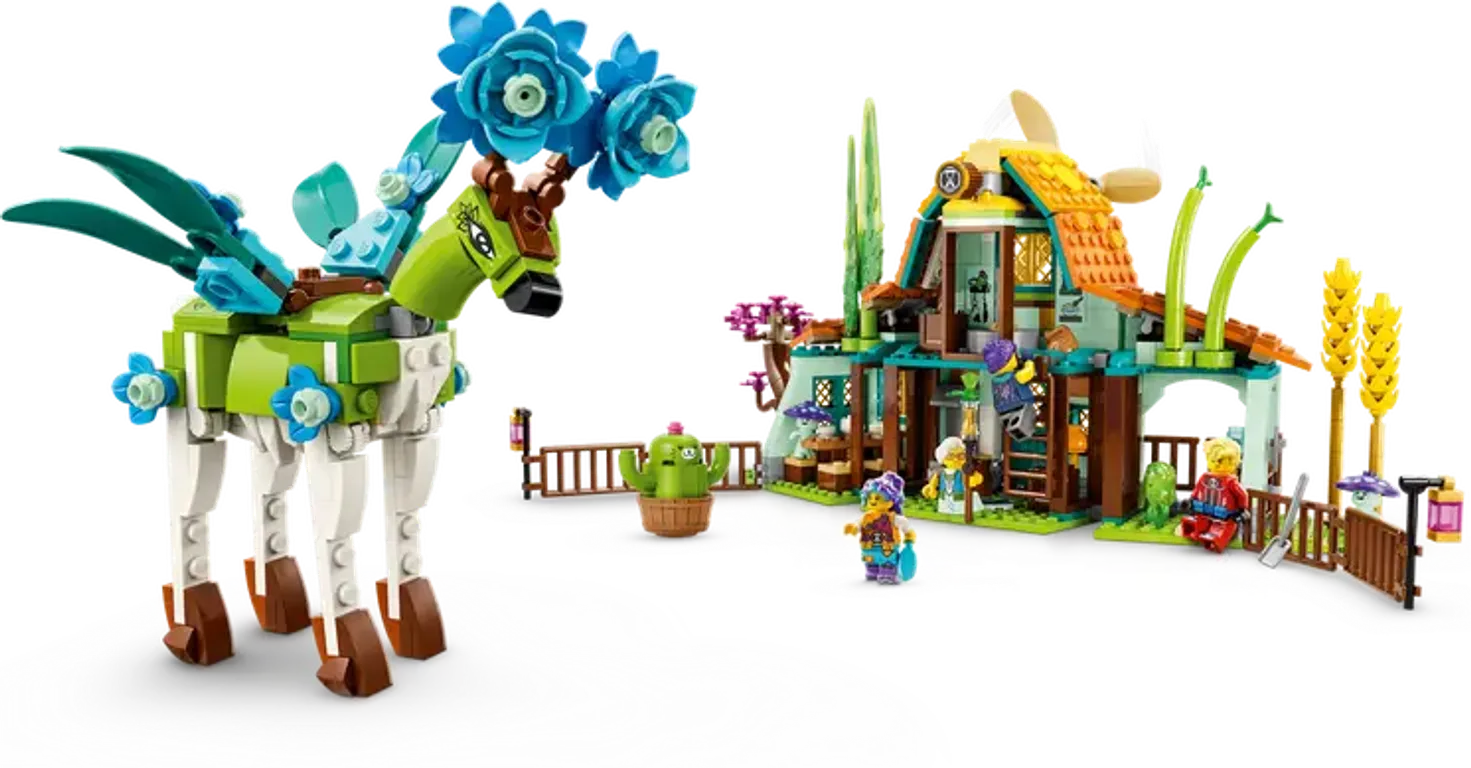 LEGO® DREAMZzz™ L’écurie des créatures des rêves composants