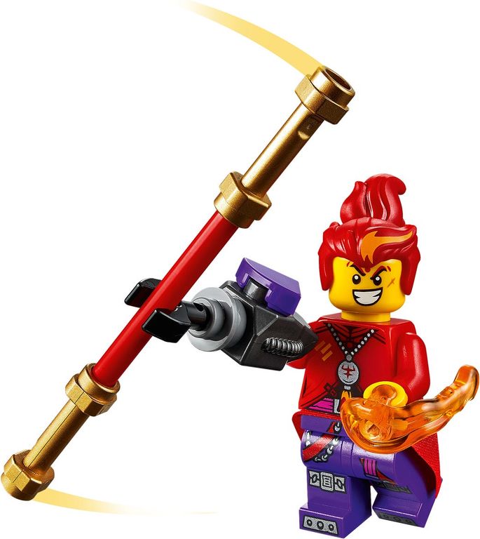 LEGO® Monkie Kid Red Son's Inferno Jet minifigures