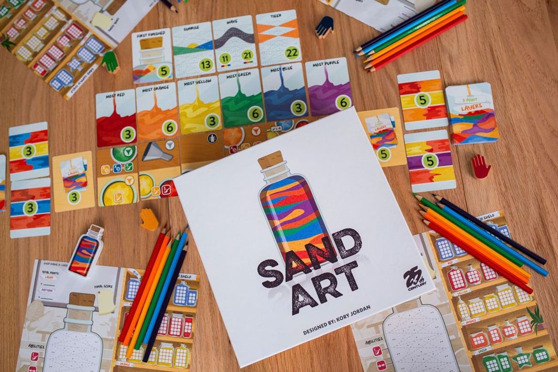 Sand Art components