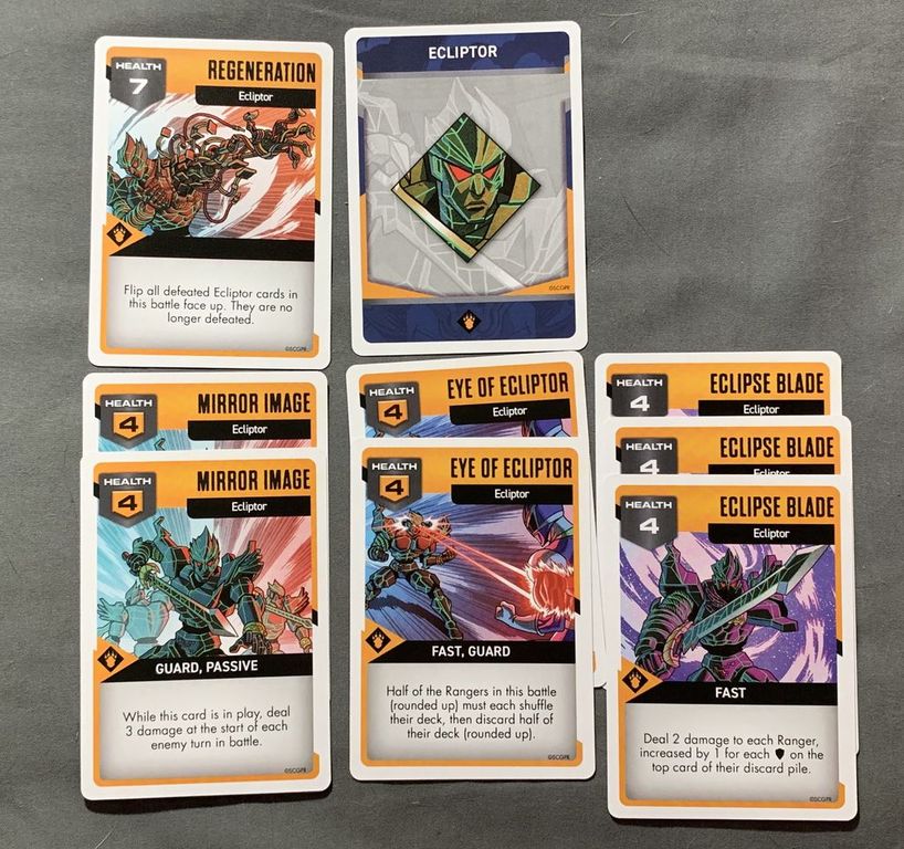 Power Rangers: Heroes of the Grid – Villain Pack #4: A Dark Turn cartes