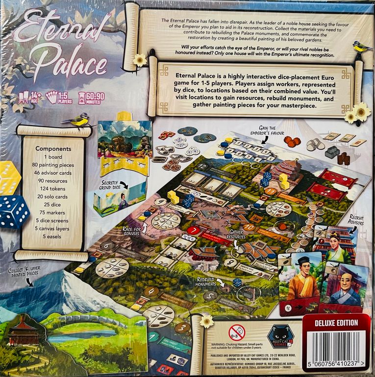 Eternal Palace back of the box
